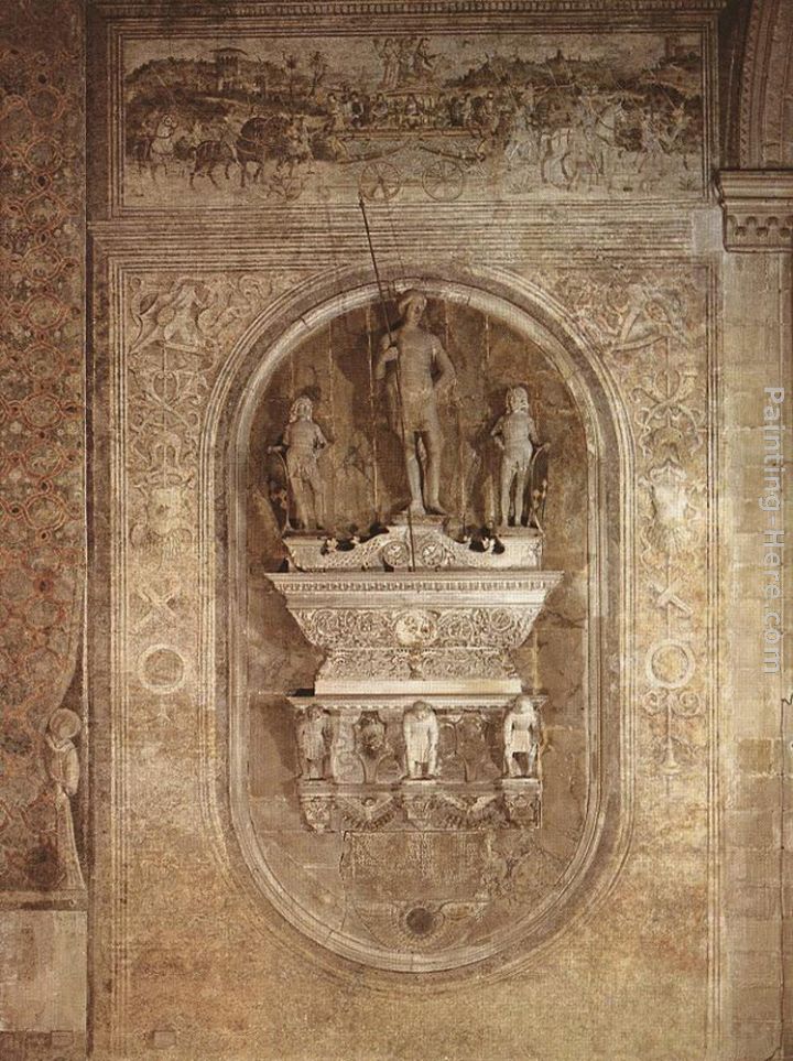Monument to Jacopo Marcello painting - Pietro Lombardo Monument to Jacopo Marcello art painting